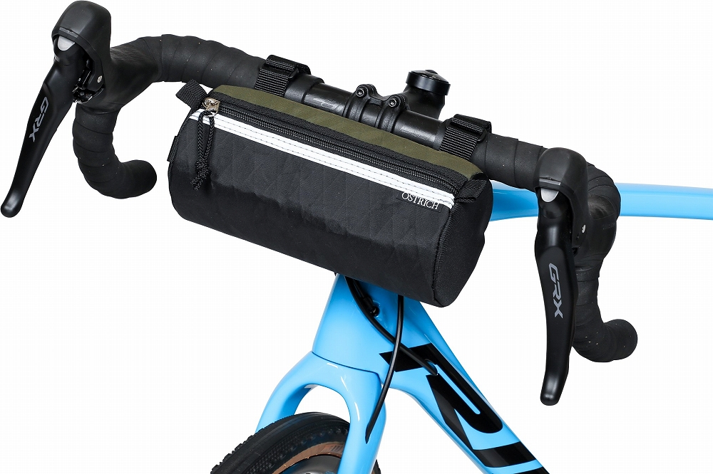 今季ブランド オーストリッチ KDS フロントバッグ用 ハンドル側 ノーマル オーバーサイズ 自転車