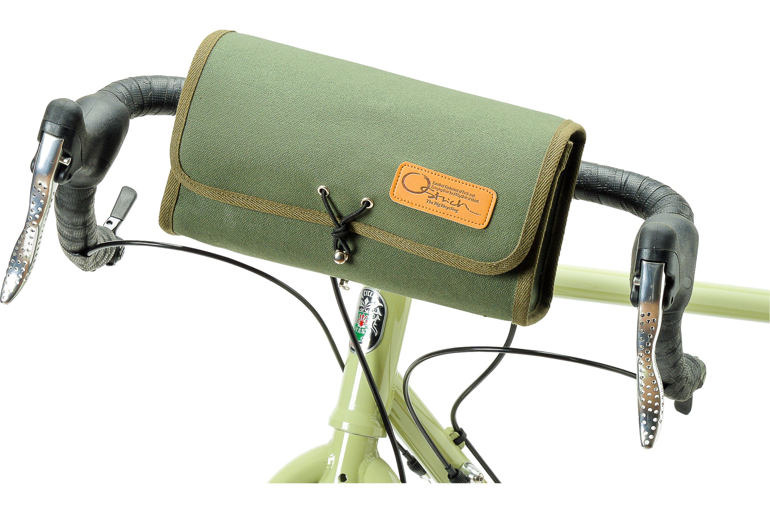 オーストリッチ(OSTRICH) リベロバッグ フロントバッグ サイクル 自転車 ネイビーブルー